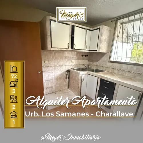 Alquiler De Apartamento Remodelado Residencias Los Samanes - Centro De Charallave