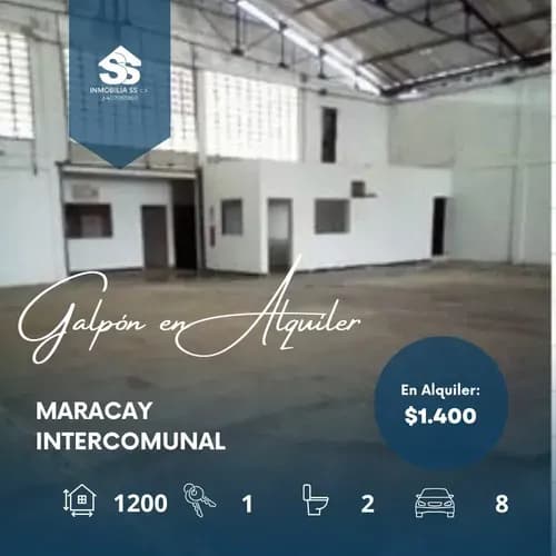 Se Alquila Galpón - Intercomunal - Maracay - Aragua