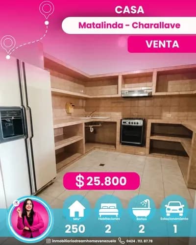 Casa En Venta Urb. Matalinda Charallave