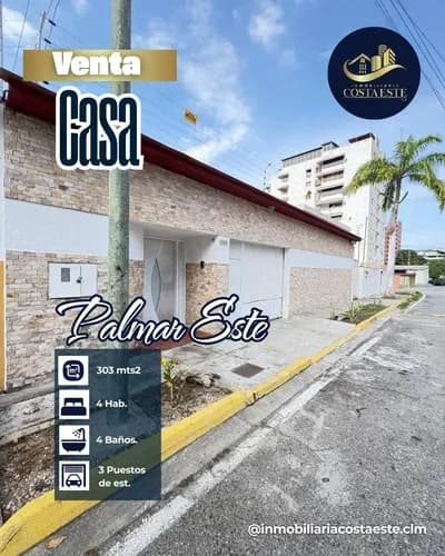 Amplia Y Renovada Casa En Palmar Este