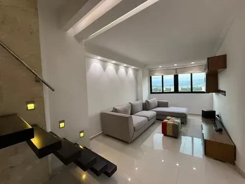 Alquiler De Exclusivo Apartamento Con Terraza: Residencias Omega