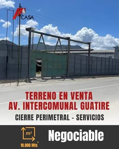 Terreno Industrial 10.000m2, C/cierre Perimetral, El Marques Guatire