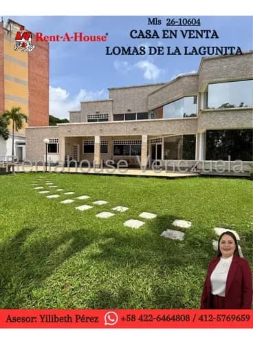 Casa En Venta,lomas De La Lagunita Mls #26-10604