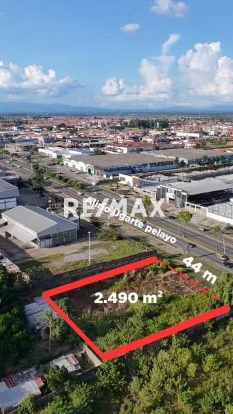 SE VENDE TERRENO EN AV. ALIRIO UGARTE PELAYO, ZONA NORTE DE MATURÍN.