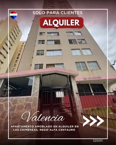 Apartamento Amoblado En Alquiler En Las Chimeneas, Resid Alfa Centauro 325551