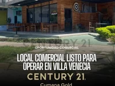 Local comercial listo para operar en Villa Venecia en Cumana