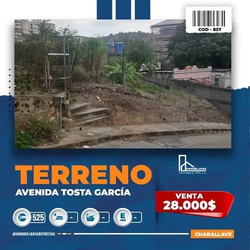 Terreno En Venta En Charallave Centro