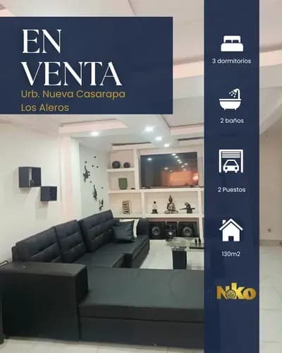 Town House Remodelado Y Ampliado | Ubicación: Urb. Nueva Casarapa, Conj. Los Aleros.