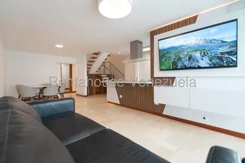 (solo Clientes) Espectacular Apto Duplex Amoblado En Los Palos Grandes #26-20719 Ricardo Rah