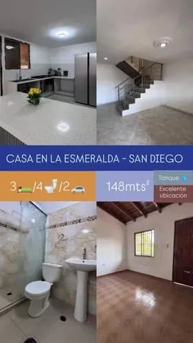 Tre009 Solo Clientes En Venta Casa La Esmeralda San Diego Excelente Ubicación Cerca De De Gusto