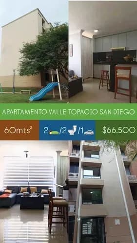 Tre009 Solo Clientes Apartamento En Venta Urb. Valle Topacio. San Diego-carabobo.