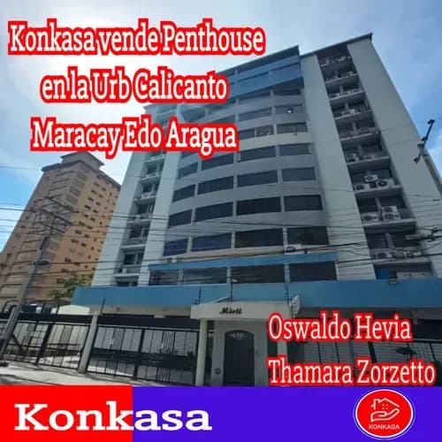 Konkasa Vende Penthouse En La Urb Calicanto Maracay Edo Aragua