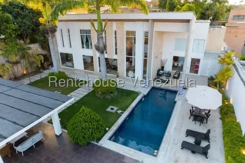 Espectacular Casa En Alquiler Mls 26-12289 Lomas Del Mirador