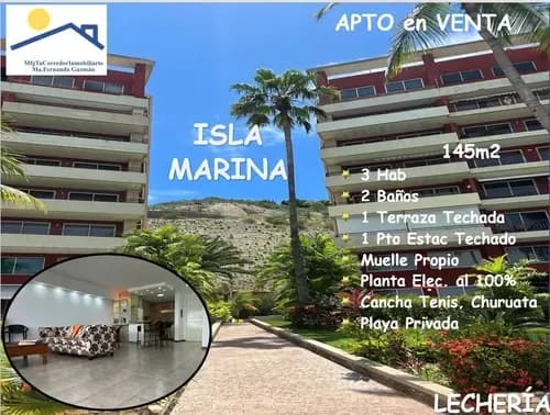 Venta Acogedor Apto Conjunto Residencial Isla Marina Cerro El Morro, Lechería, Edo. Anzoátegui