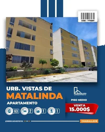 Apartamento En Venta En Urbanización Vistas De Matalinda- Charallave.