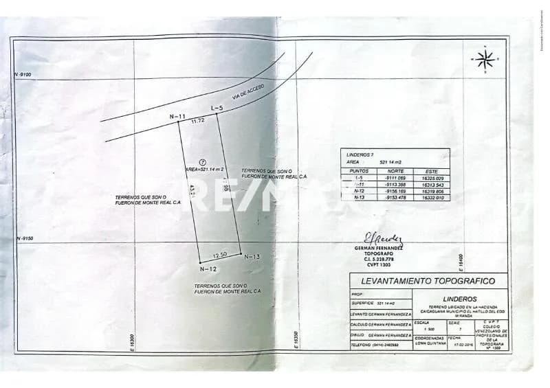 Venta de Terreno en la Lagunita -Sector Caicaguana