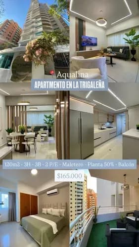 Andrews Matheus Inzitu Realtors Vende Apto Res Aqualina La Trigaleña Valencia Edo Carabobo