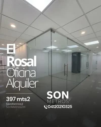 Oficina Alquiler El Rosal 397 Mts2. Sonmetros2