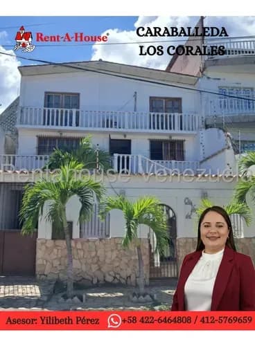 Casa En Venta, Los Corales, Caraballeda, La Guaira Mls #26-10618