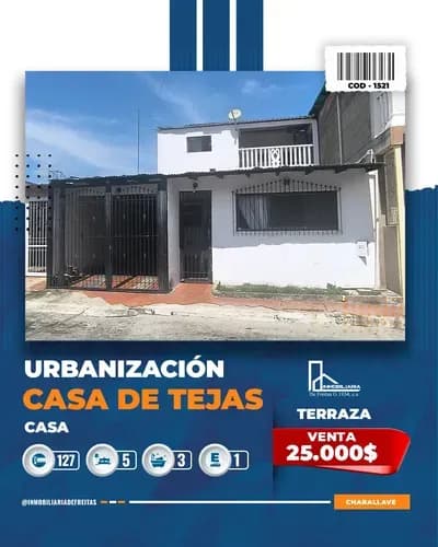 Casa Urb.ave Casa De Tejas - Ocumare Del Tuy