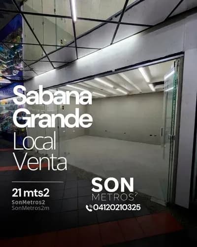 Local Venta Cc Sabana Grande 21 Mts2. Sonmetros2