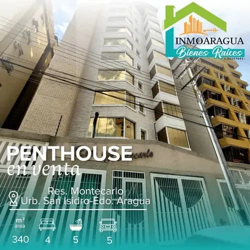 Lujoso Penthouse En Venta/ San Isidro/ Yp1390