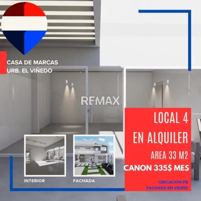 LOCAL EN ALQUILER N4 Dentro de Casa de Marcas