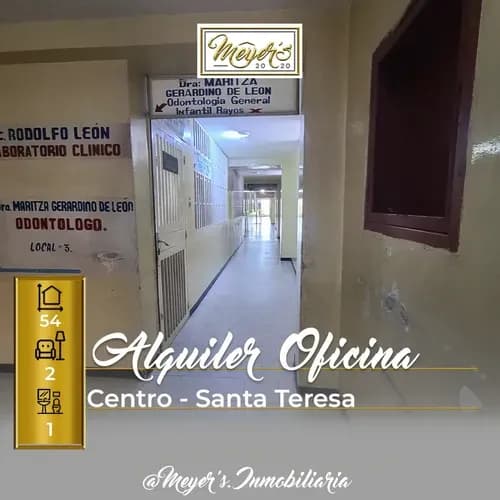 Alquiler De Oficina En El Centro De Santa Teresa Del Tuy