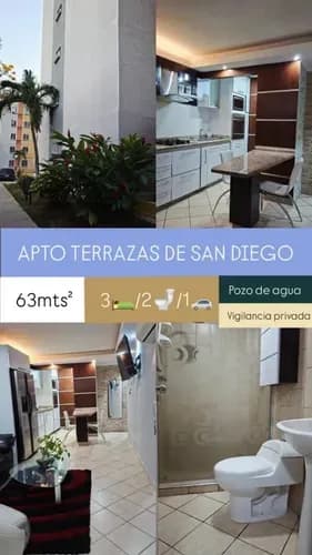 Tre009 Solo Clientes Apartamento En Terrazas De San Diego,carabobo