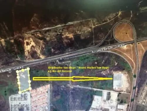 Om/ Sky Group Platinum Vende Terreno Comercial, Variante Barbula, San Diego, Estado Carabobo