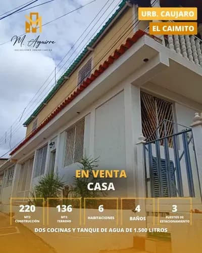 Casa En Venta, Urbanización Caujaro, Puerto Ordaz