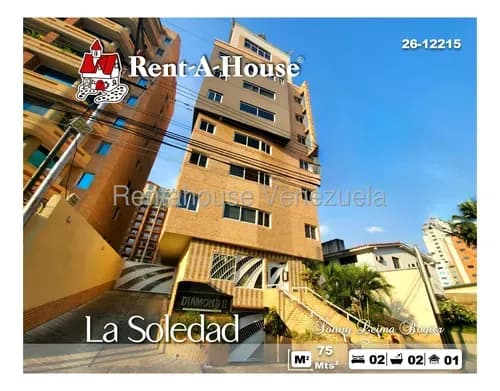 La Soledad, Lujoso , Bello Apartamento En Alquiler. Slb