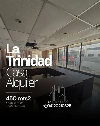 Casa Comercial Local Pb Alquiler La Trinidad 450 Mts2. Sonmetros2