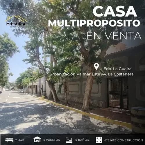 Dos Casas En Una En Venta En La Guaira Palmar Este Avenida La Costanera Excelente Ubicacion Comercial