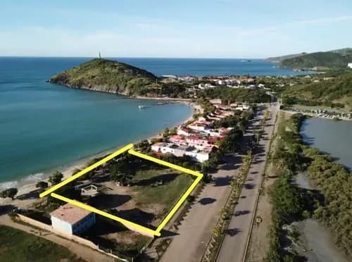 Oportunidad Unica Terreno Con Orilla De Playa Isla Margartia + 3,000 M2