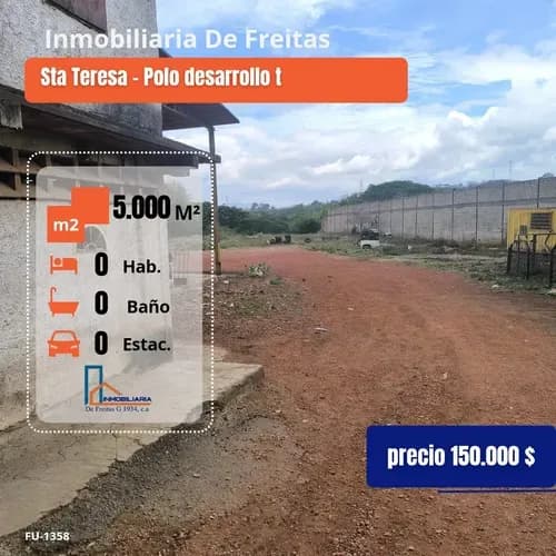 Terreno Santa Teresa Del Tuy, Edo Miranda.