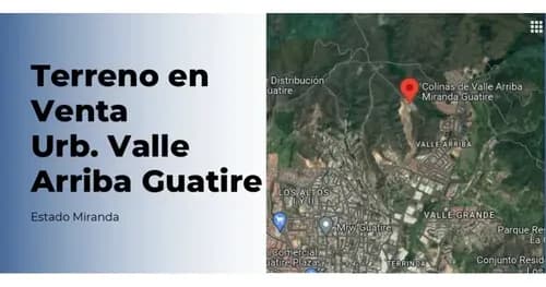 Terreno En Venta, Guatire