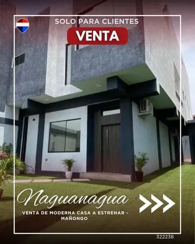 Venta De Moderna Casa A Estrenar - Mañongo 322238