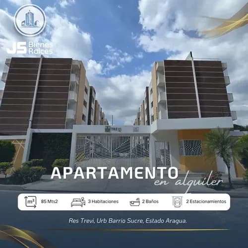 Hermoso Apartamento En Alquiler A Estrenar Urb Barrio Sucre Maracay 06js