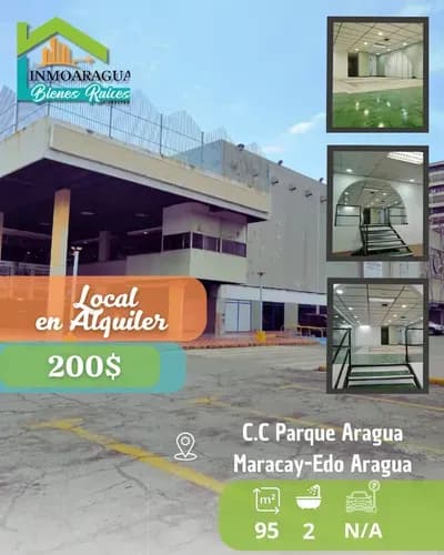 Oportunidad Se Alquila Local/c C Parque Aragua/pg1112