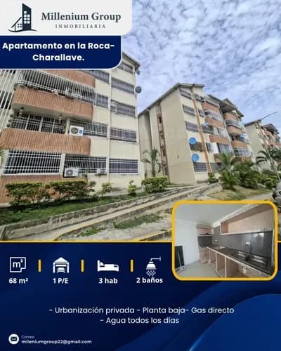 Venta De Apartamento En El Conjunto Residencial La Roca - Charallave