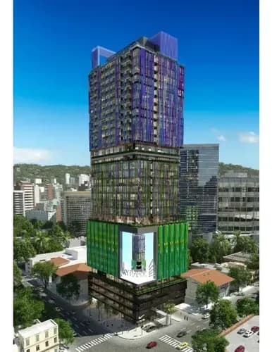 Venta De Oficina De Lujo 47.71m2 En Torre Sky Park, Las Mercedes