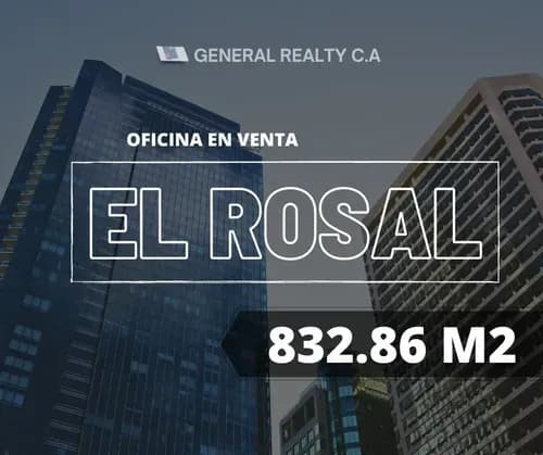 Oficina En Venta Con Financiamiento En El Rosal 832.86m2