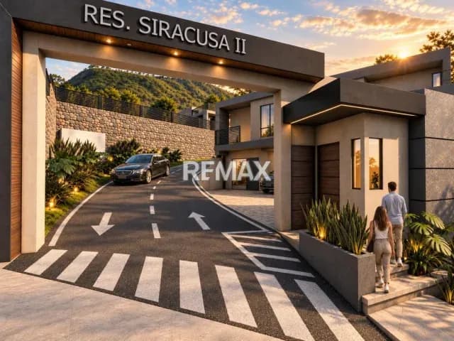 Moderno Townhouse en venta obra gris en Siracusa II