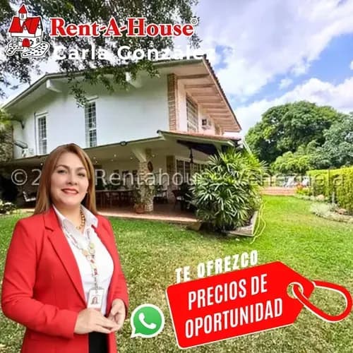 Carla González Casa En Venta En Prados Del Este Mls #23-2782 Dm
