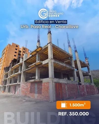 Se Vende Edificio En Construcción Urb Paso Real Charallave 4577