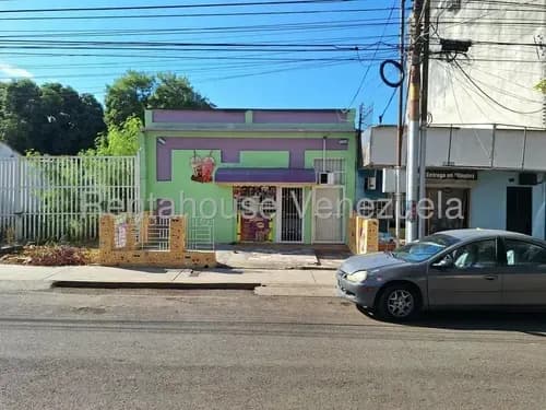 Casa Comercial En Venta Calle Paez Maracay Zona Centra Estrategico Punto Comercial #25-14907 Rm