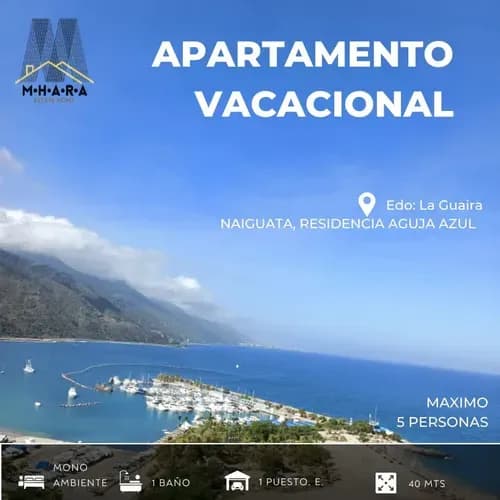 Apartamento En Alquiler Vacacional En Naiguata