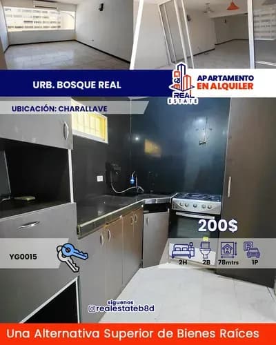 Apartamento En Alquiler Urbanización Bosque Real / Charallave.
