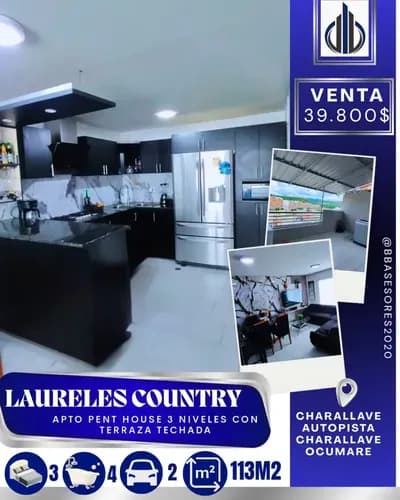 Apartamento Conjunto Residencial Los Laureles Charallave Edo. Miranda